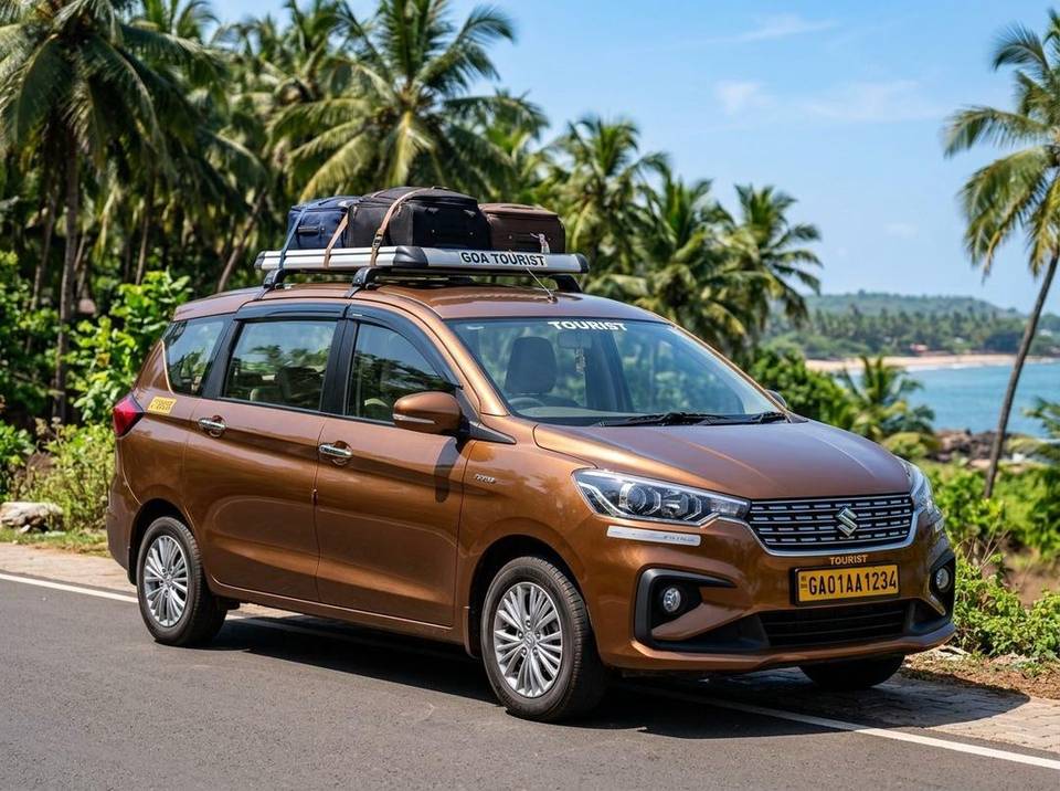 Maruti Ertiga 7 Seater Goa Taxi