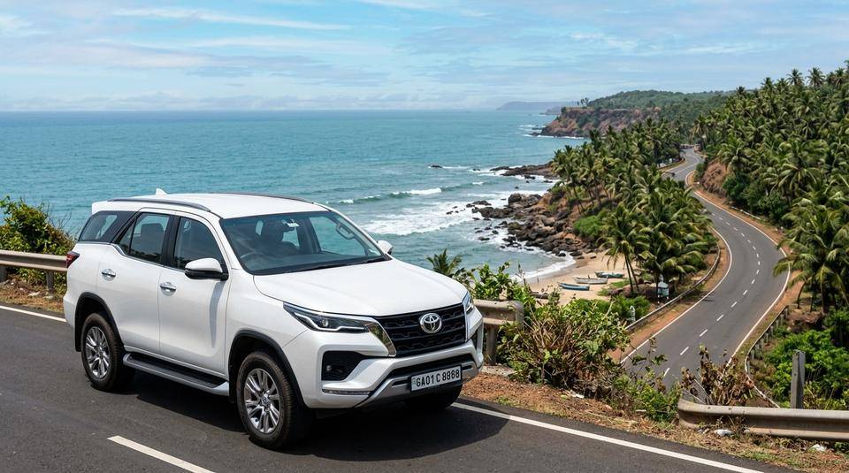 Toyota Fortuner Luxury SUV Taxi Goa